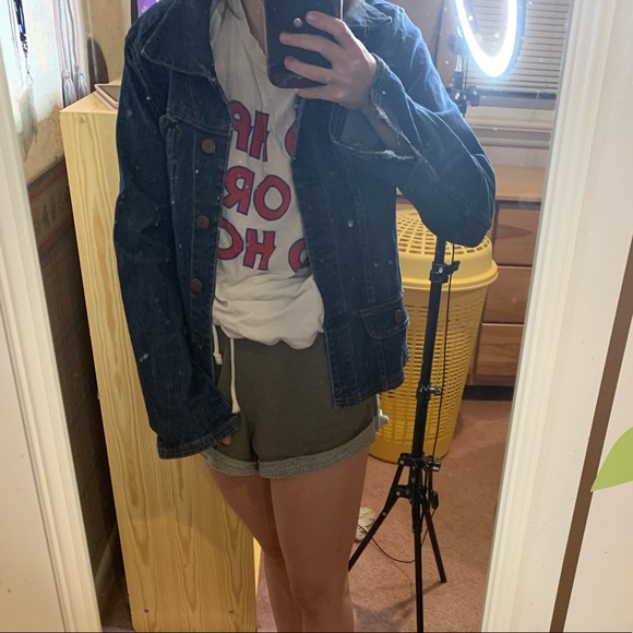 jean jacket, like new - Picture 5 of 6